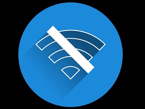 no wi-fi connection icon